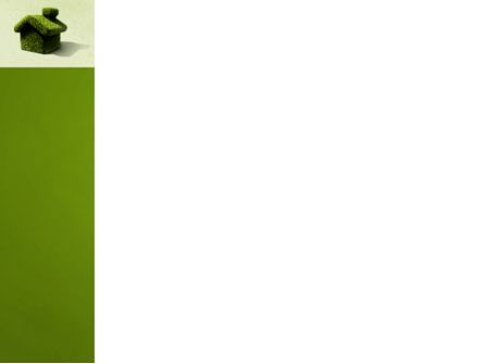 Groen Huis PowerPoint Template, Dia 3, 04215, Natuur & Milieu — PoweredTemplate.com