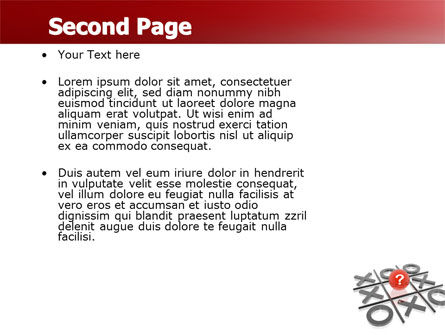 Modello PowerPoint - Tic-tac-toe, Slide 2, 04226, Consulenze — PoweredTemplate.com