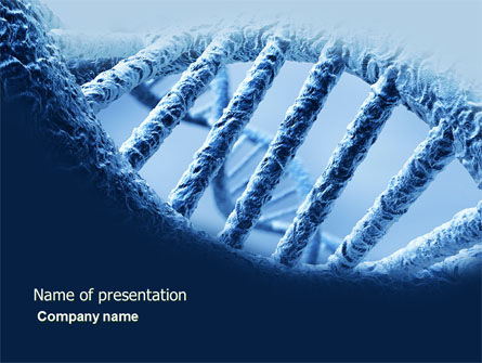 DNA Molecular Structure PowerPoint Template, PowerPoint Template, 04245, Medical — PoweredTemplate.com