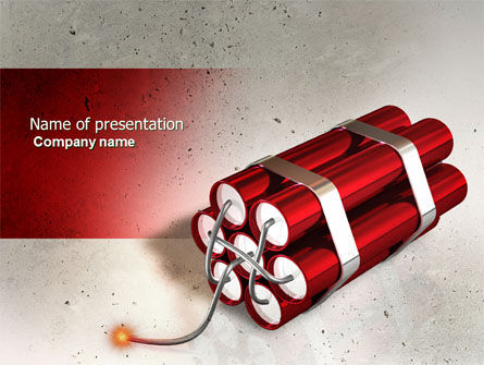 Dynamite PowerPoint Template, Free PowerPoint Template, 04287, Military — PoweredTemplate.com