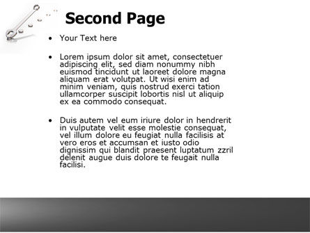 Plantilla de PowerPoint - línea de tornillos, Diapositiva 2, 04293, Utilidades / Industrial — PoweredTemplate.com