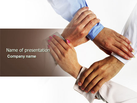 Modelo do PowerPoint - responsabilidade mútua, Grátis Modelo do PowerPoint, 04311, Consultoria — PoweredTemplate.com