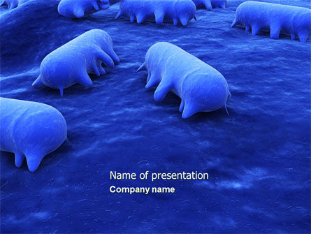 Salmonella PowerPoint Template, Gratis PowerPoint-sjabloon, 04408, Medisch — PoweredTemplate.com