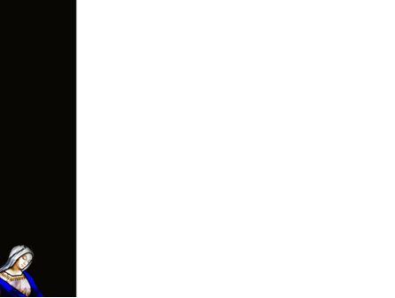 聖母マリア - PowerPointテンプレート, スライド 3, 04411, Art & Entertainment — PoweredTemplate.com