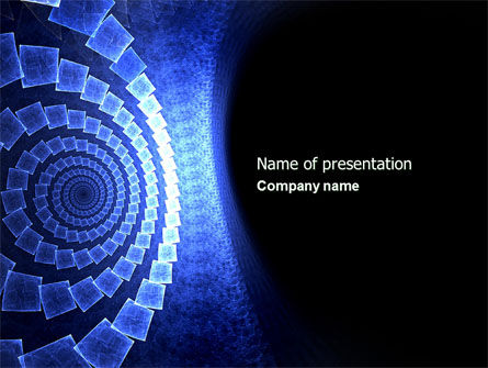 Helical Free PowerPoint Template, PowerPoint Template, 04418, Abstract/Textures — PoweredTemplate.com
