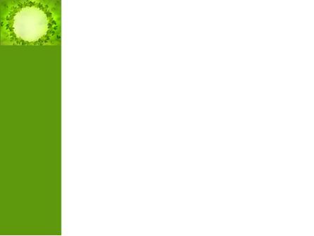 绿色圆圈免费PowerPoint模板, 幻灯片 3, 04428, 抽象/纹理 — PoweredTemplate.com