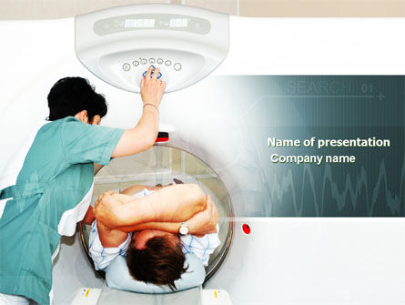 MRI PowerPoint Template, 04440, Medical — PoweredTemplate.com
