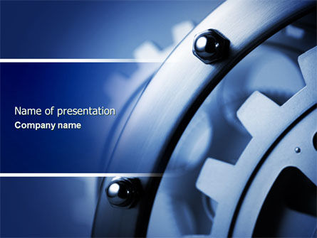 组分PowerPoint模板, 免费 PowerPoint模板, 04494, 公用事业/工业 — PoweredTemplate.com