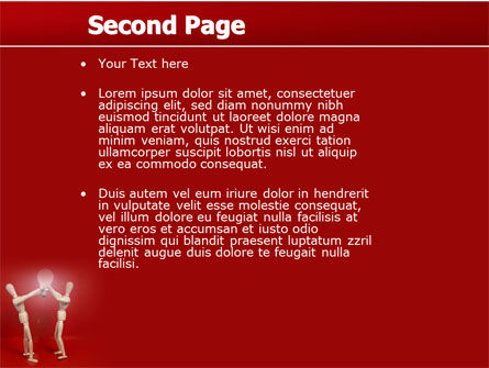 Templat PowerPoint Hasil Kerja Tim, Slide 2, 04498, Konsultasi — PoweredTemplate.com