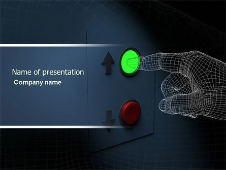 Lift PowerPoint Template, Free PowerPoint Template, 04569, Technology and Science — PoweredTemplate.com