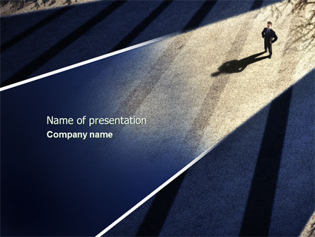 New Way PowerPoint Template, Free PowerPoint Template, 04590, Education & Training — PoweredTemplate.com
