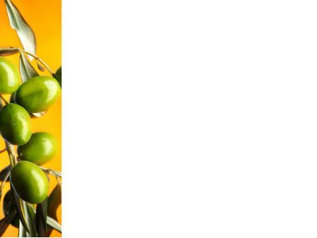 Modèle PowerPoint de olives, Diapositive 3, 04622, Agriculture — PoweredTemplate.com