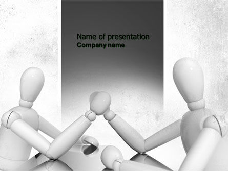 Rivalry PowerPoint Template, 04624, Consulting — PoweredTemplate.com