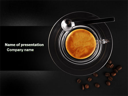 Modèle PowerPoint de café, Modele PowerPoint, 04643, Food & Beverage — PoweredTemplate.com
