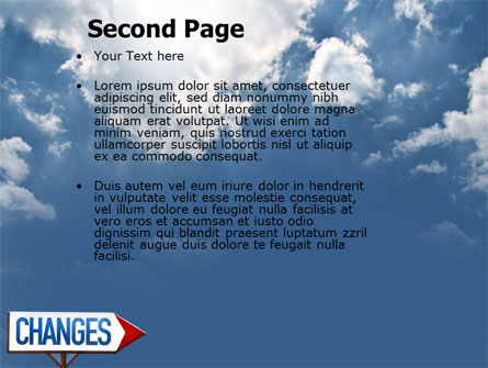 Templat PowerPoint Cara Untuk Perubahan, Slide 2, 04676, Konsep Bisnis — PoweredTemplate.com