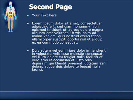 Modèle PowerPoint de body chakras, Diapositive 2, 04696, Médical — PoweredTemplate.com