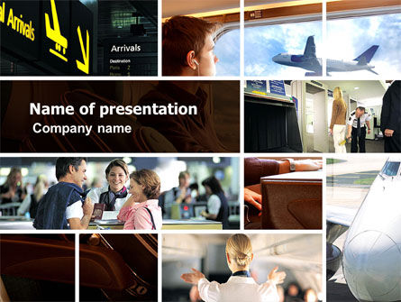 Departure Zone PowerPoint Template, Free PowerPoint Template, 04731, Cars and Transportation — PoweredTemplate.com