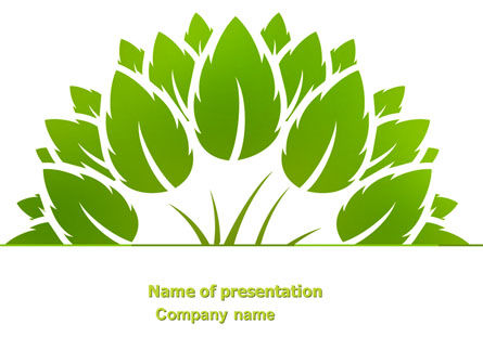 エコロジー - PowerPointテンプレート, 無料 PowerPointテンプレート, 04765, 自然＆環境 — PoweredTemplate.com