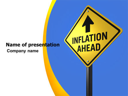 通货膨胀威胁PowerPoint模板, 免费 PowerPoint模板, 04767, 财务/会计 — PoweredTemplate.com