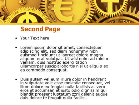 Financiën PowerPoint Template, Dia 2, 04839, Financieel/Boekhouding — PoweredTemplate.com