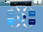 submarine powerpoint template, backgrounds | 04850 submarine powerpoint template, backgrounds | 04850, Presentation templates