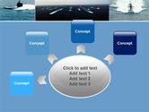 submarine powerpoint template, backgrounds | 04850 submarine powerpoint template, backgrounds | 04850, Presentation templates