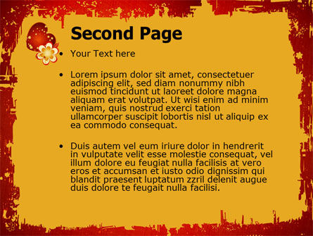 Liebesmuster PowerPoint Vorlage, Folie 2, 04857, Ferien/besondere Anlässe — PoweredTemplate.com