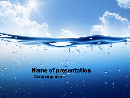 water background powerpoint