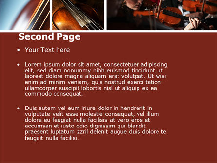 Modèle PowerPoint de collage de violon, Diapositive 2, 04918, Art & Entertainment — PoweredTemplate.com