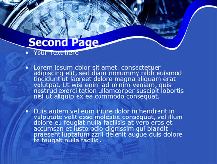 Magic Clock PowerPoint Template, Slide 2, 04940, Business Concepts — PoweredTemplate.com