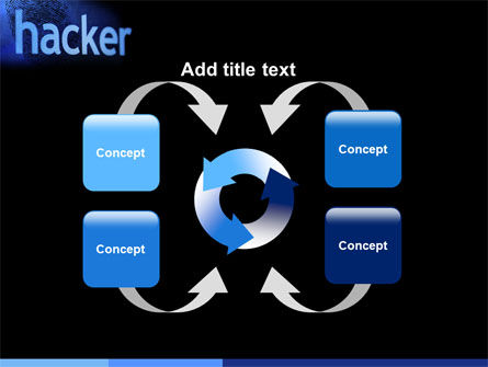 Hacker PowerPoint Template, Backgrounds | 04973 | PoweredTemplate.com