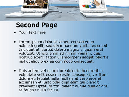Education and Computer PowerPoint Template, Slide 2, 04976, Education & Training — PoweredTemplate.com