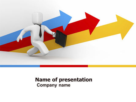 Plantilla de PowerPoint - aumento de los indicadores de negocio, Gratis Plantilla de PowerPoint, 04985, Consultoría — PoweredTemplate.com