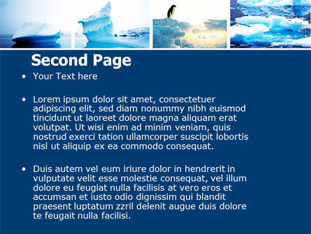 冰山PowerPoint模板, 幻灯片 2, 04989, 自然与环境 — PoweredTemplate.com