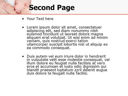 Modèle PowerPoint de allaitement maternel, Diapositive 2, 05025, Médical — PoweredTemplate.com