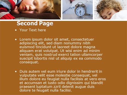 Modèle PowerPoint de dormir, Diapositive 2, 05036, Médical — PoweredTemplate.com