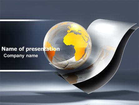 国际PowerPoint模板, 免费 PowerPoint模板, 05066, 全球 — PoweredTemplate.com