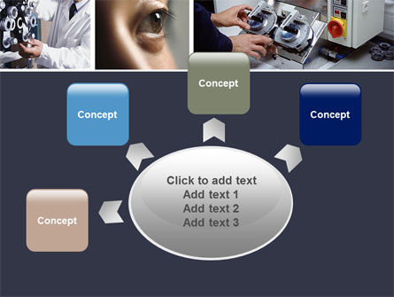 Optometry PowerPoint Template, Backgrounds | 05094 | PoweredTemplate.com