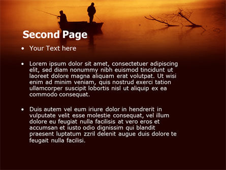Modello PowerPoint - Pesca sportiva, Slide 2, 05122, Natura & Ambiente — PoweredTemplate.com
