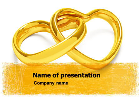 Modello PowerPoint - Giorno del matrimonio, Modello PowerPoint, 05229, Vacanze/Occasioni Speciali — PoweredTemplate.com