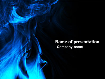 Smoke PowerPoint Template, Free PowerPoint Template, 05269, Abstract/Textures — PoweredTemplate.com