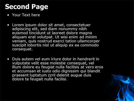 Modello PowerPoint - Fumo, Slide 2, 05269, Astratto/Texture — PoweredTemplate.com