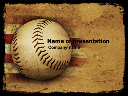 baseball powerpoint template