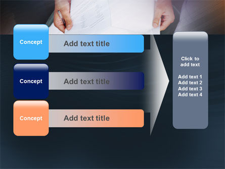 Working With Papers PowerPoint Template, Backgrounds | 05390 ...