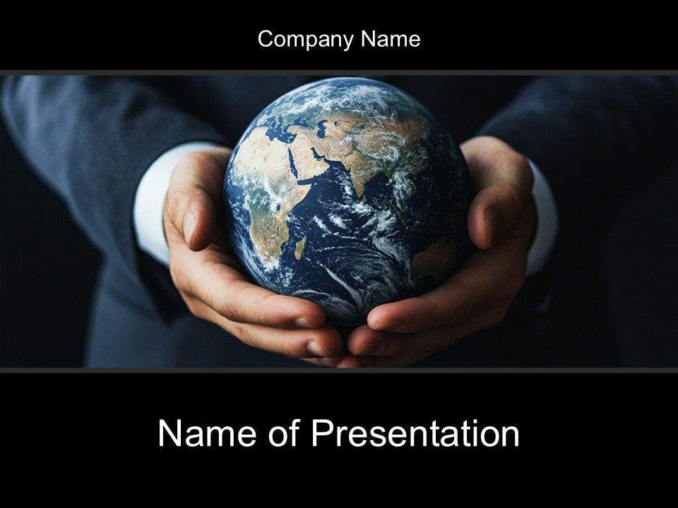 Templat PowerPoint Integrasi Dunia, Gratis Templat PowerPoint, 05445, Global — PoweredTemplate.com