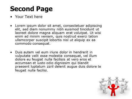 Modello PowerPoint - Unione, Slide 2, 05459, Consulenze — PoweredTemplate.com
