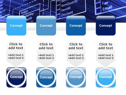 Database Structure PowerPoint Template, Backgrounds | 05478 ...