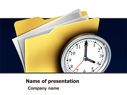 Plantilla de PowerPoint - flujo de trabajo de documentos, Gratis Plantilla de PowerPoint, 05499, Negocios — PoweredTemplate.com