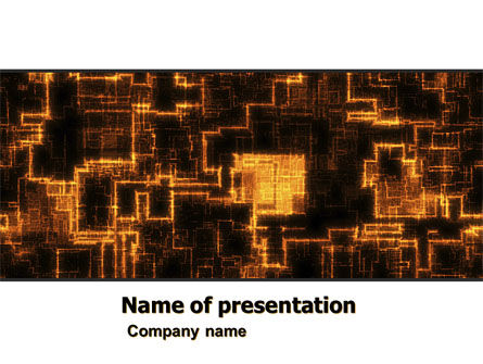 Rust Patroon PowerPoint Template, 05516, Abstract/Textuur — PoweredTemplate.com