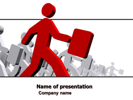 Templat PowerPoint Pertumbuhan Karir Bisnis, Gratis Templat PowerPoint, 05522, Konsultasi — PoweredTemplate.com